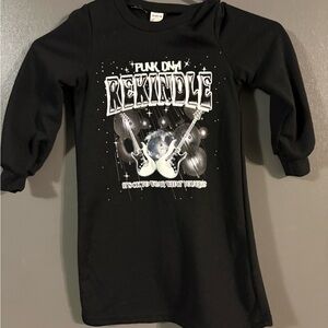 Punk Day Black Kids long kids Shirt SZ 3T-4T